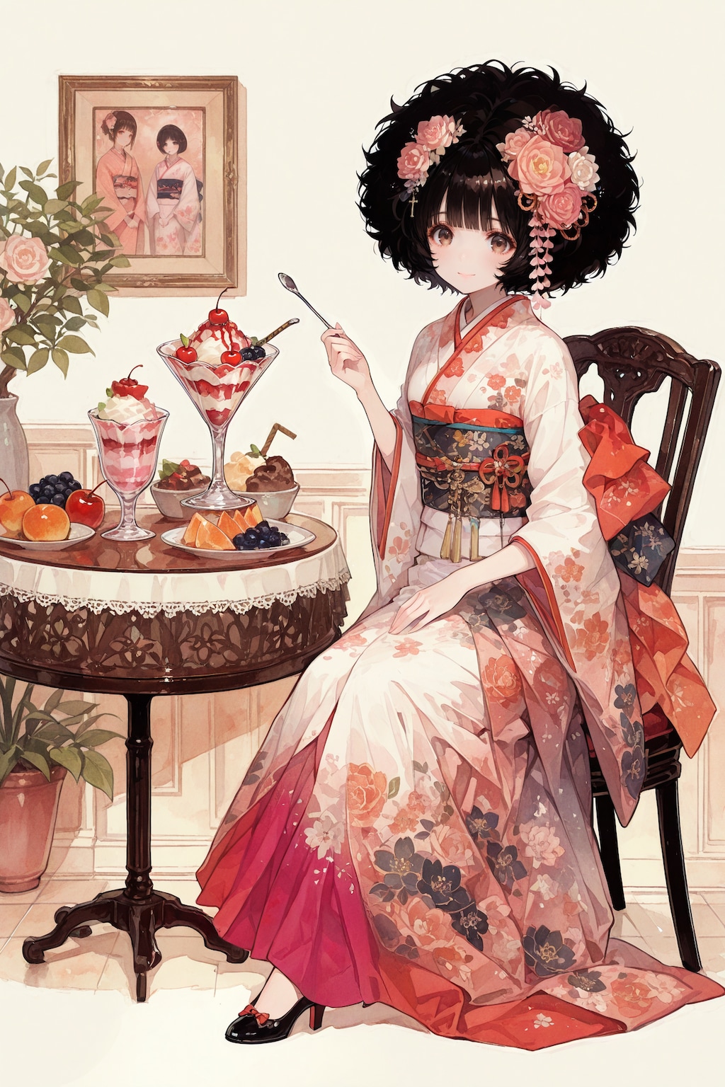 レトロ喫茶でお茶会✨