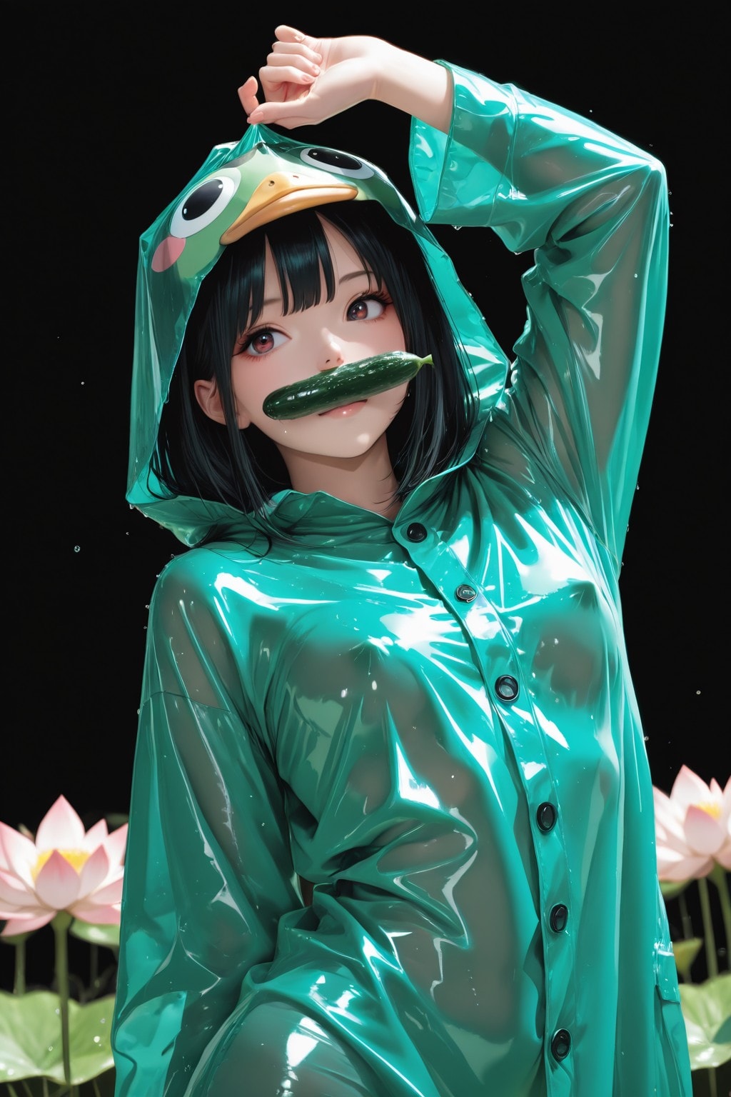 Beautiful Kappa Girl（カッパと河童ガール。キュウリも忘れずにね♪）