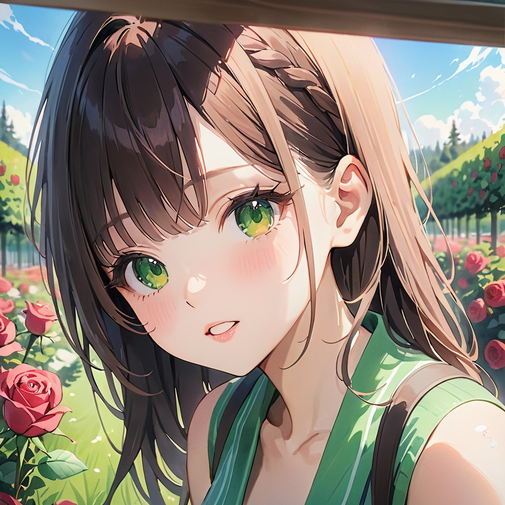 ✨綺麗なバラ園✨