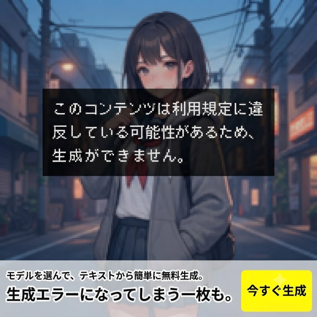 生成エラー編