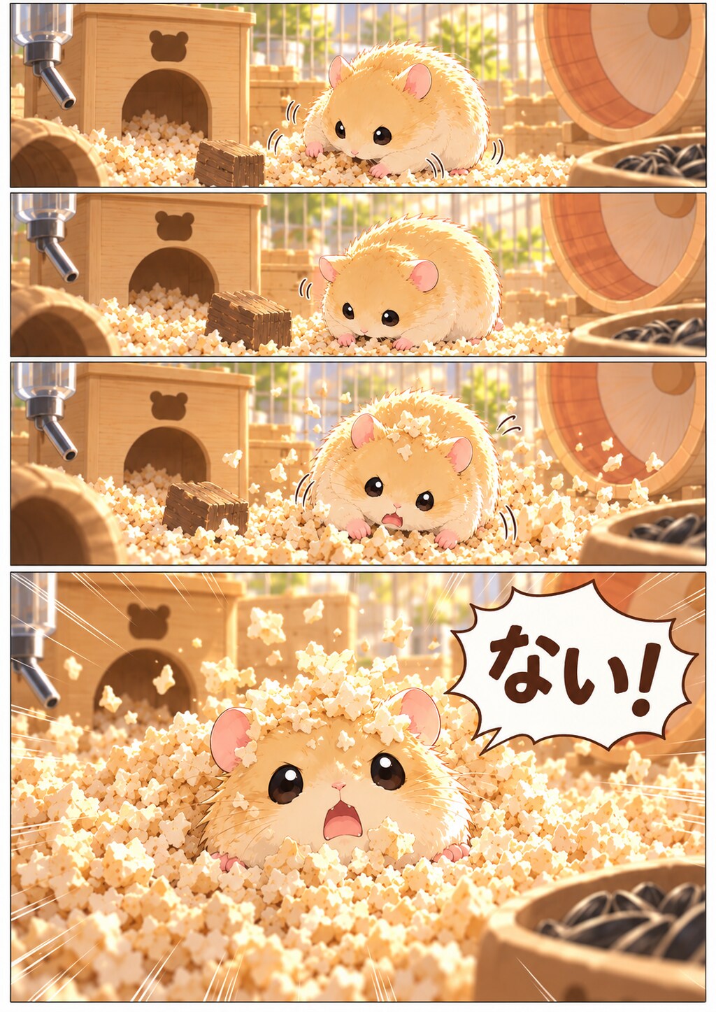 消えたひまわりの種