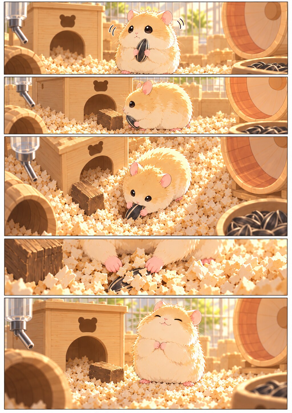 消えたひまわりの種