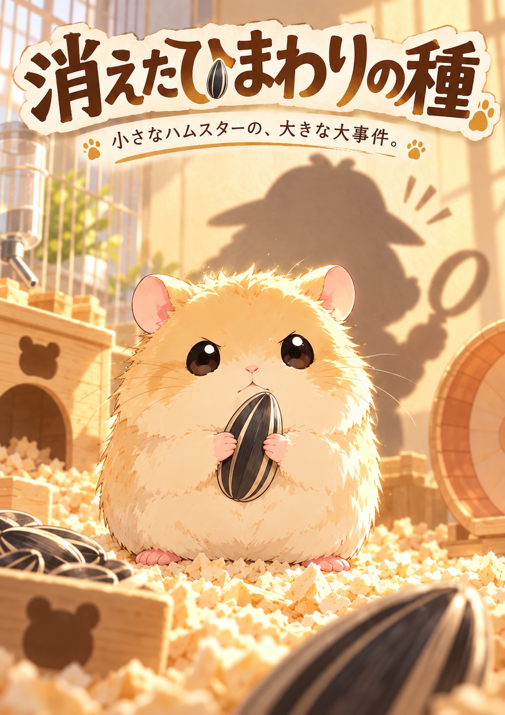消えたひまわりの種