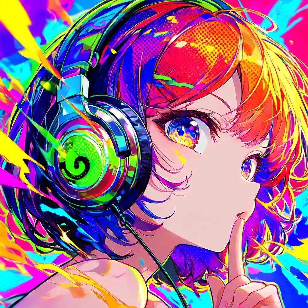 Headphone girl