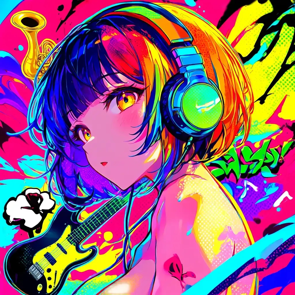 Headphone girl