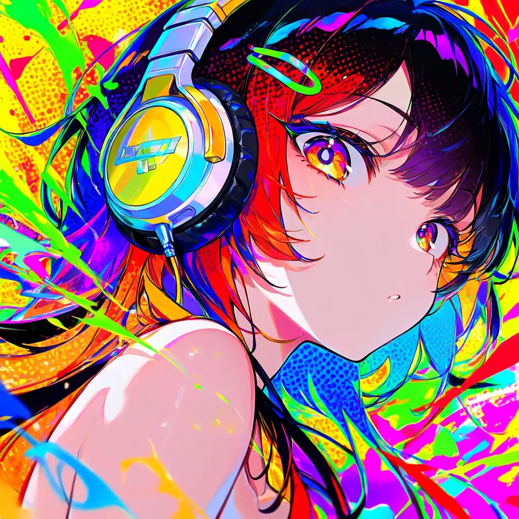 Headphone girl