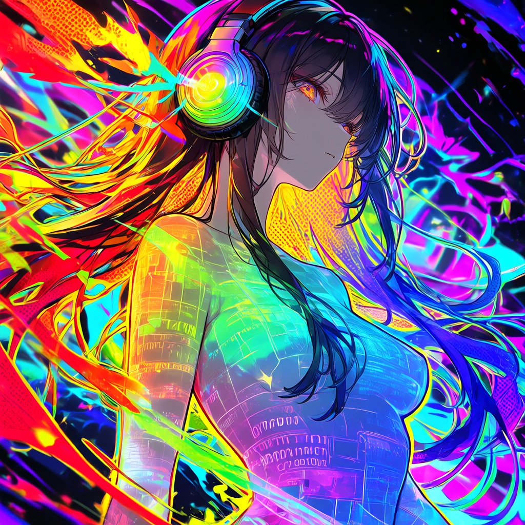 Headphone girl