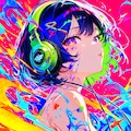 Headphone girl 5枚目