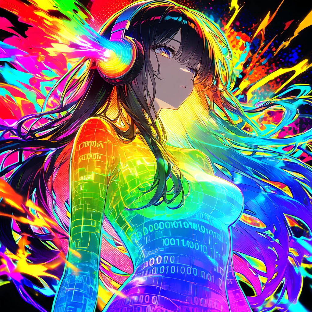 Headphone girl