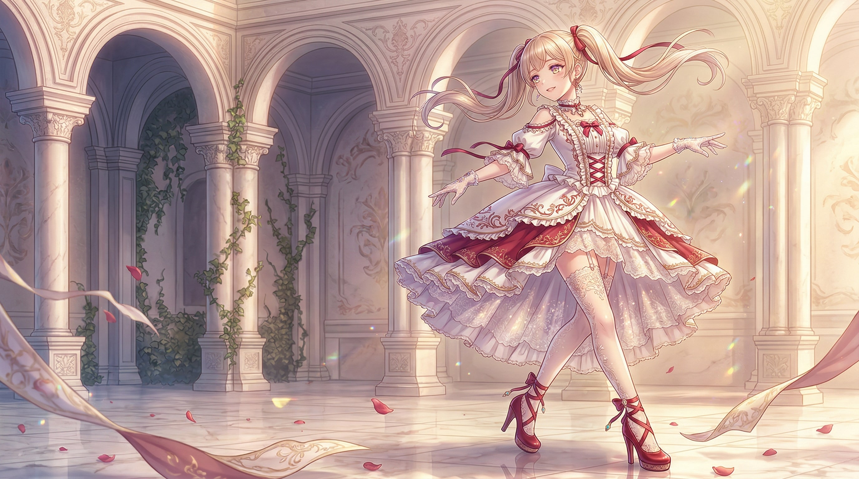 紅純の舞姫 | の人気AIイラスト・グラビア