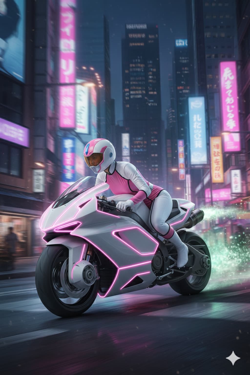 戦隊ヒロインのような女の子