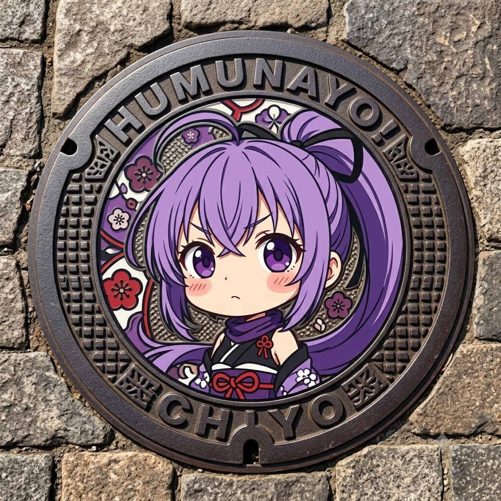 マンホールのクノイチ