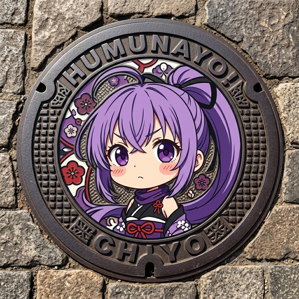 マンホールのクノイチ