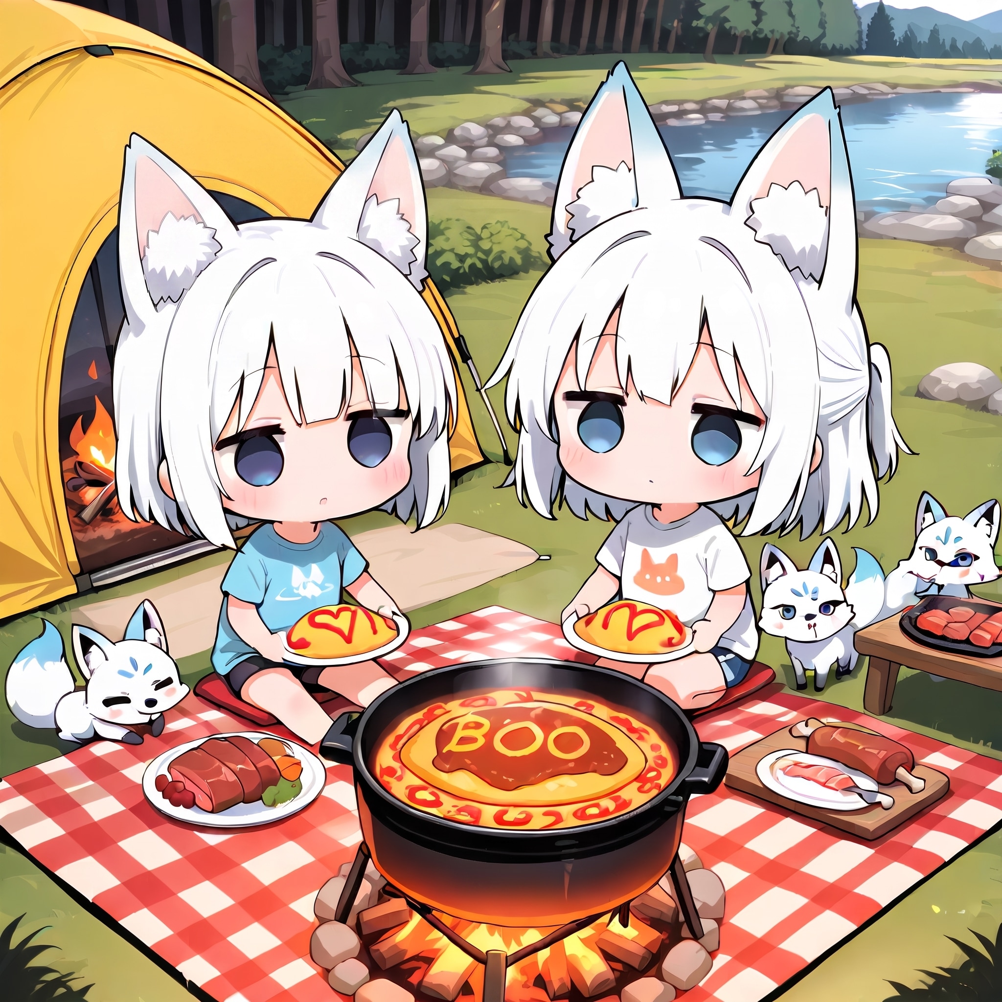 にゅむむむむ……