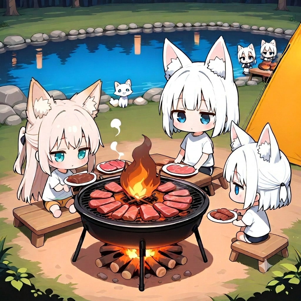にゅむむむむ……