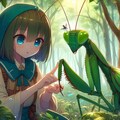 カマキリと女の子★(12枚) 8枚目