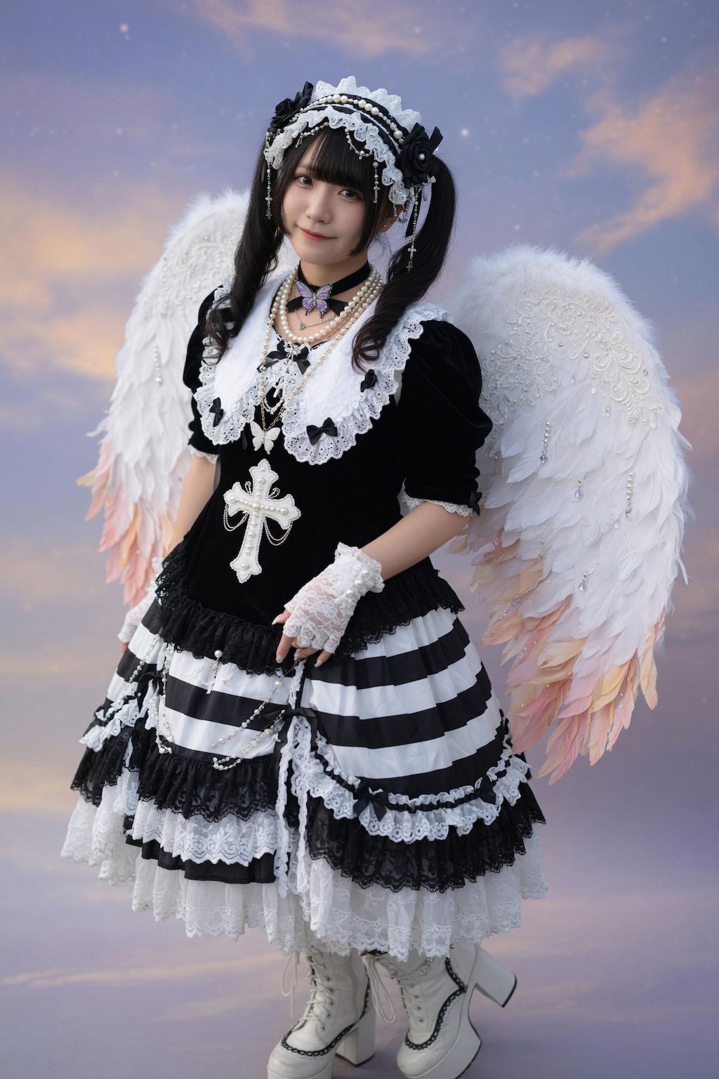 空から来た、黒い天使　別バージョン