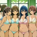 下着美女たち (その14) 6枚目