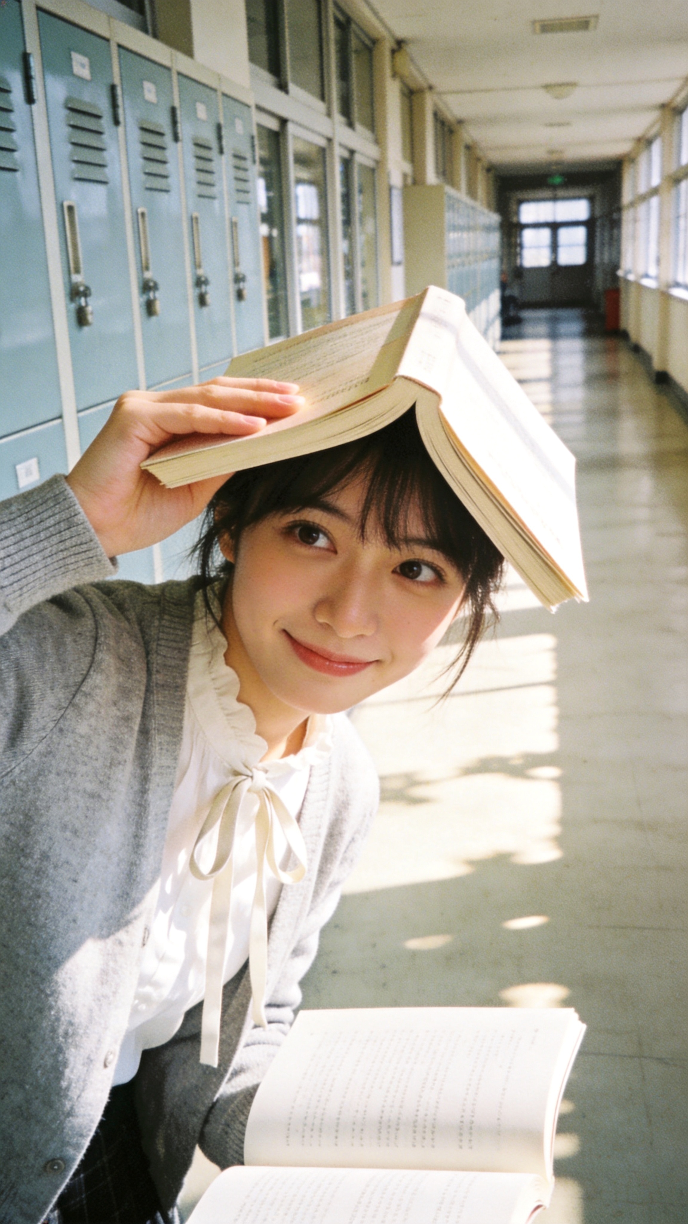 A Story Waiting Above Her Head
