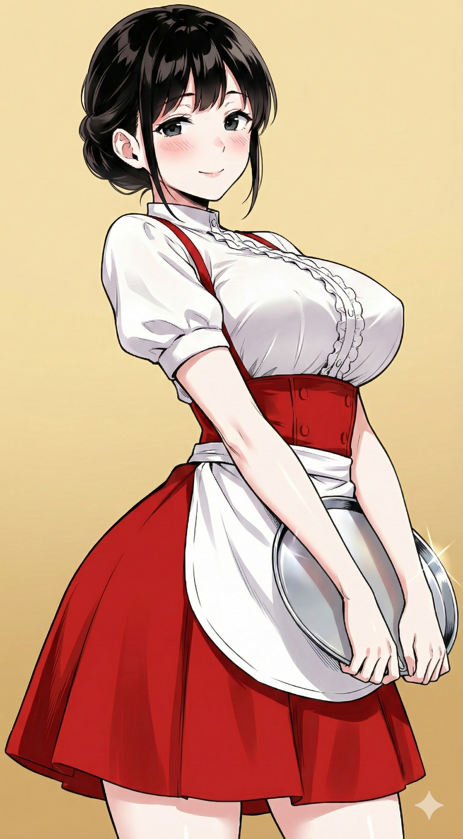 おじさんの夢はこんな女の子のいる店を経営することです。 | の人気AIイラスト・グラビア