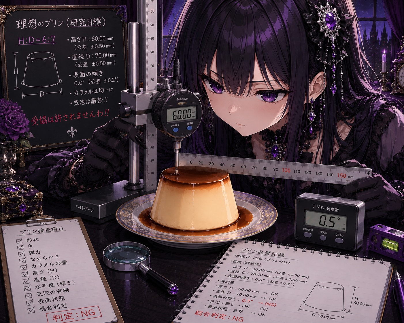プリン受入検査 | の人気AIイラスト・グラビア
