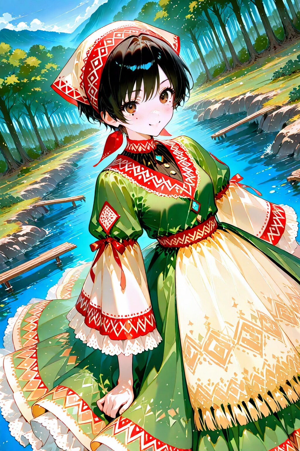 コト/スリナムの民族衣装