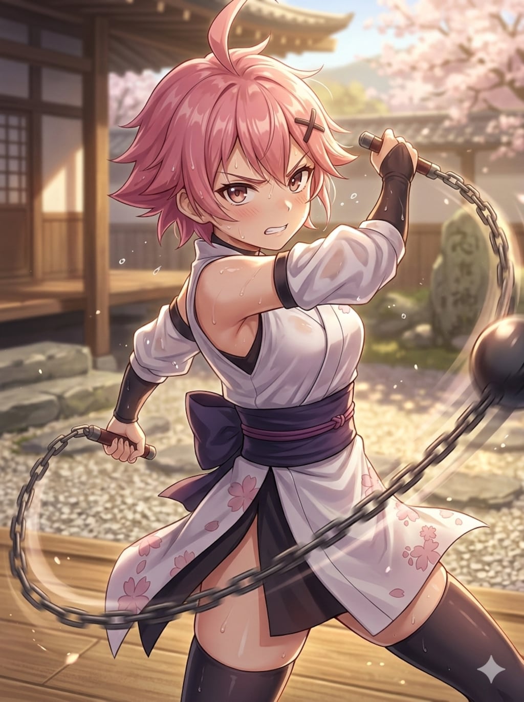 朝の鍛錬　いぶき