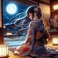 月の宿 4枚目