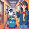 ロボットがゴミ出し 2枚目