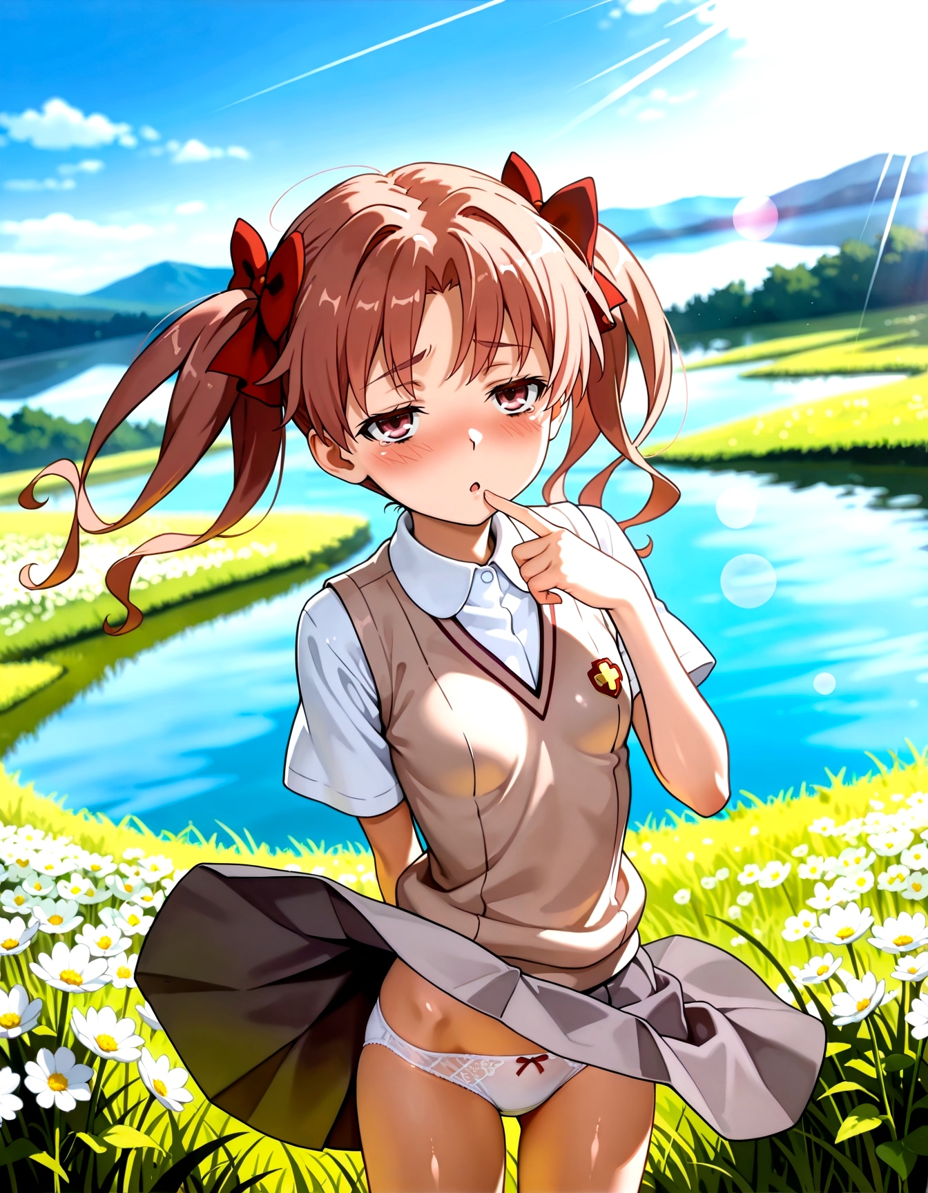 白井黒子・パンチラ
