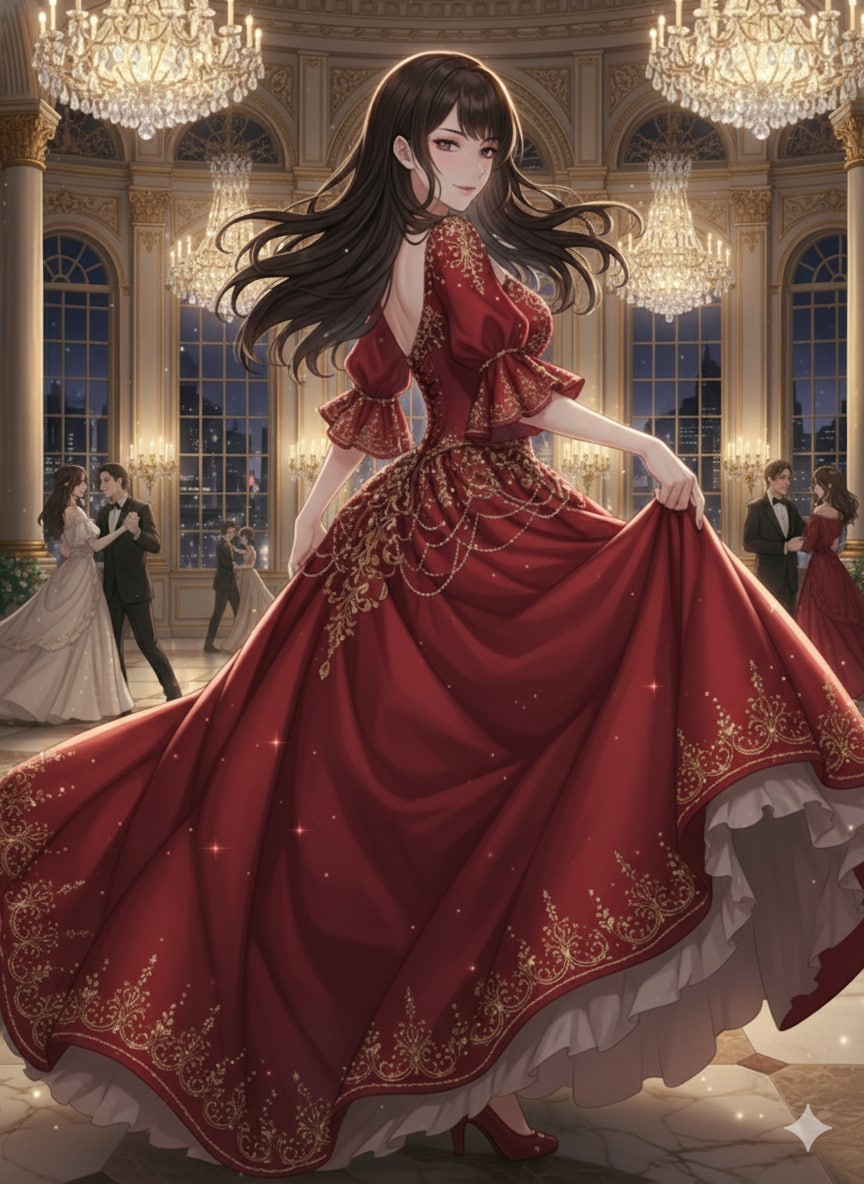 舞踏会にて | の人気AIイラスト・グラビア