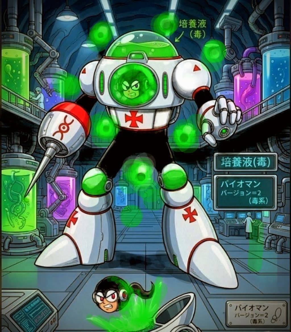Dr.ケイオスの　　　　　　　　　　　　　オリジナルナンバーズロボット。