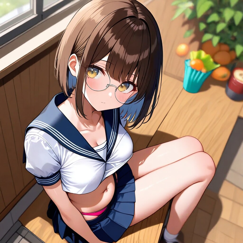 スカートが緩いの..//