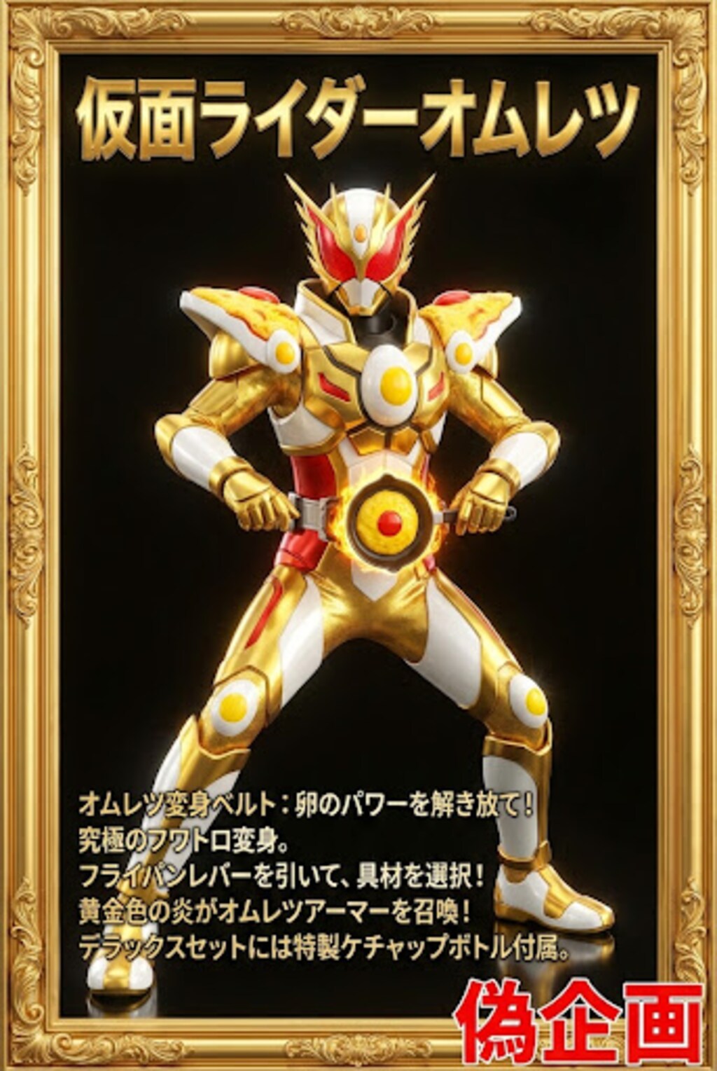 仮面ライダーオムレツ・オムライス
