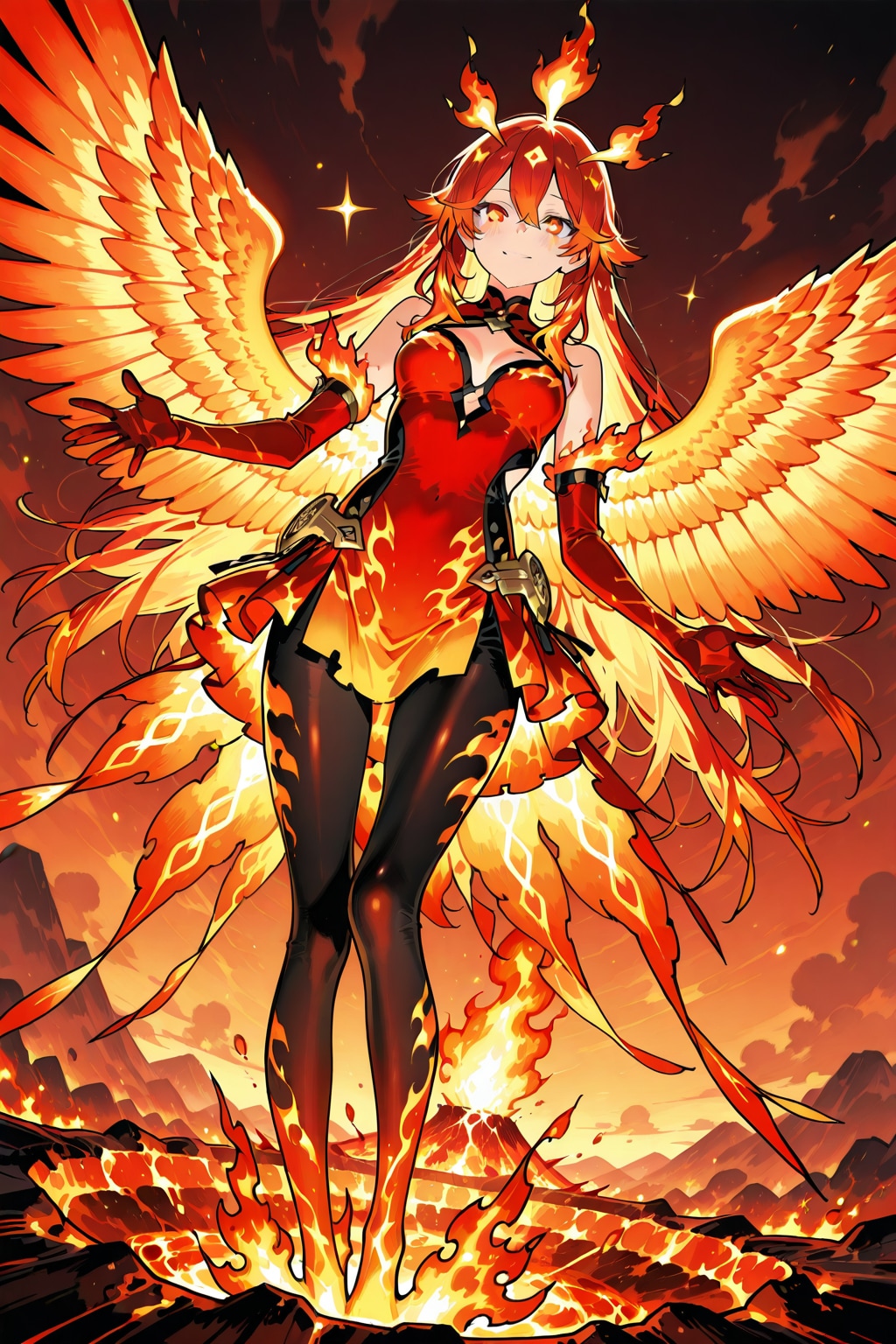 フェニックスの女の子