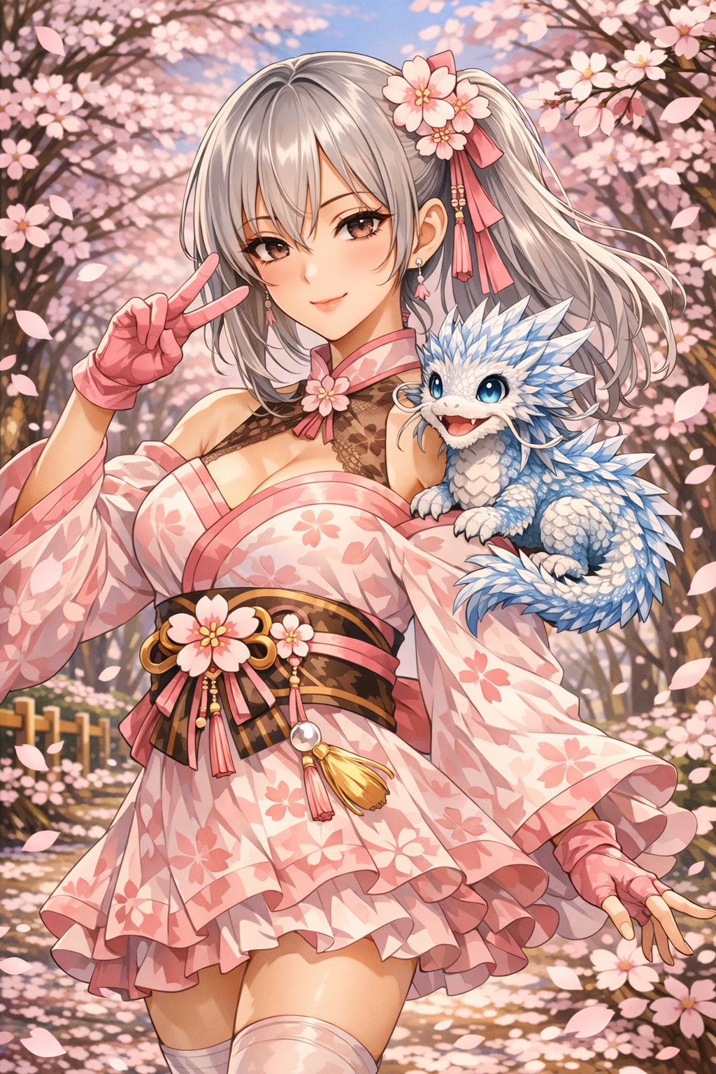 春の陽気に誘われて