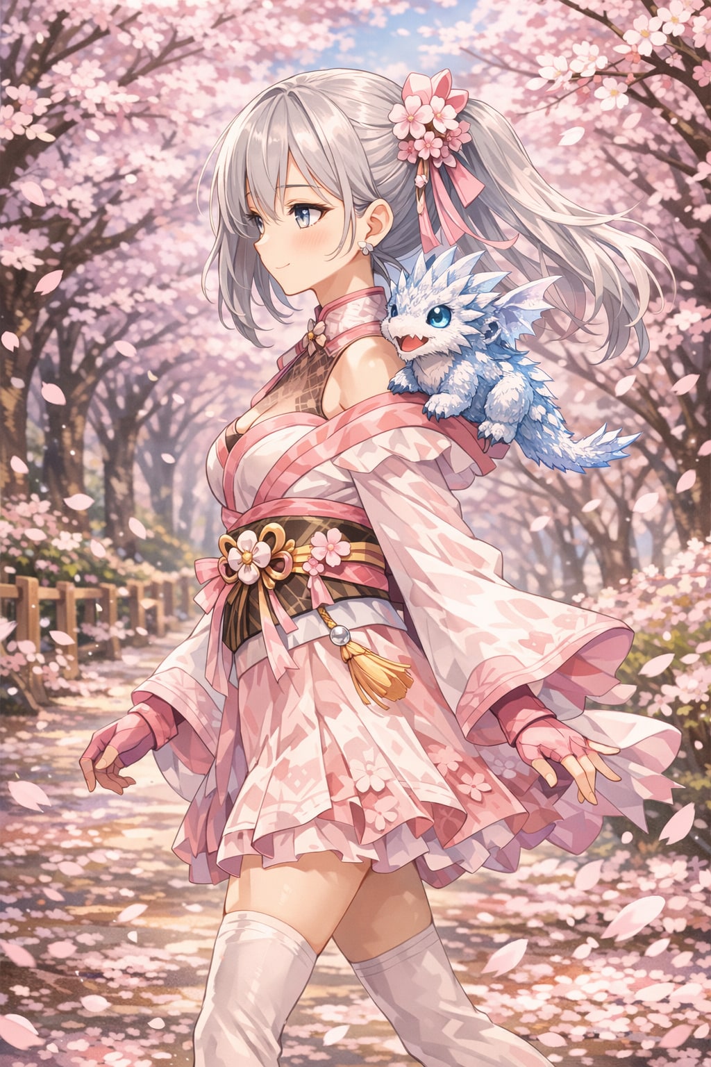 春の陽気に誘われて