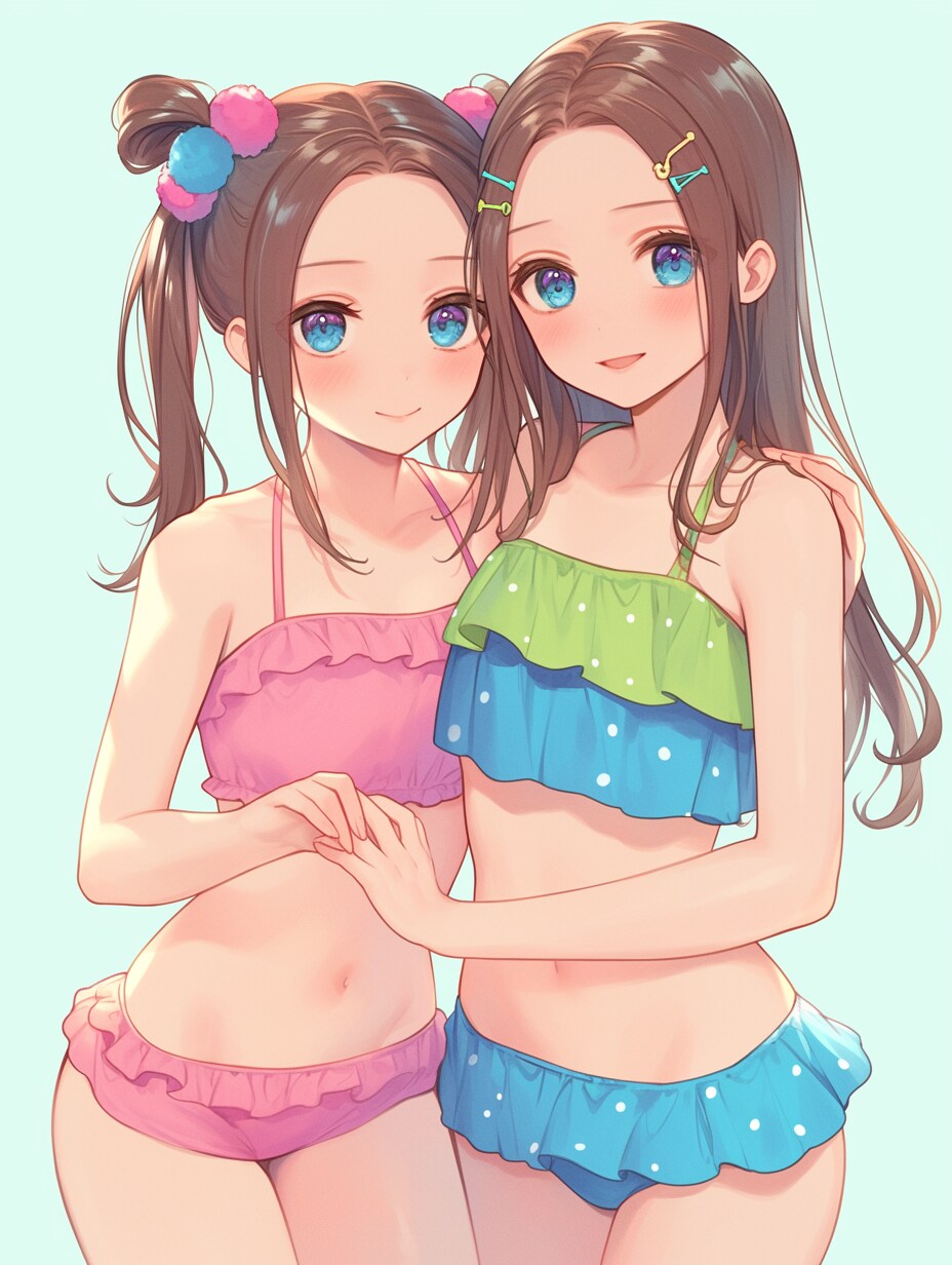 水着少女07 | の人気AIイラスト・グラビア