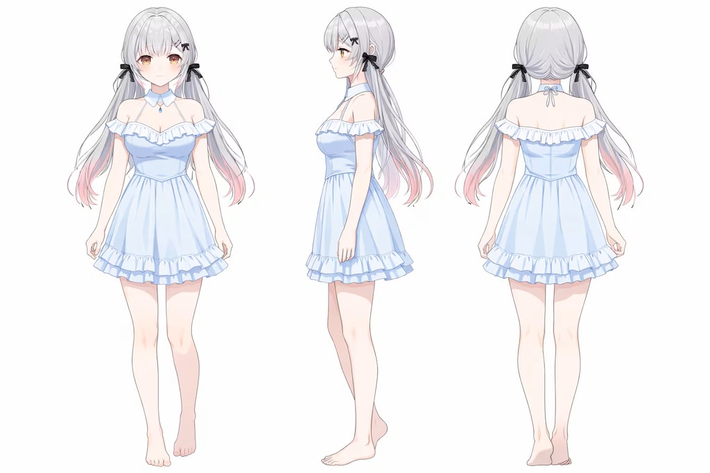 時期の過ぎた恵方巻と冬の回転寿司店― 配信風シーン＆衣装設定集