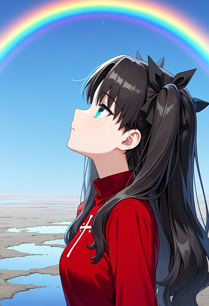 虹の向こう側へ | の人気AIイラスト・グラビア
