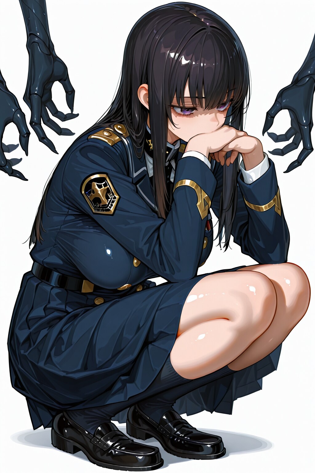 軍服×ワンピースの制服