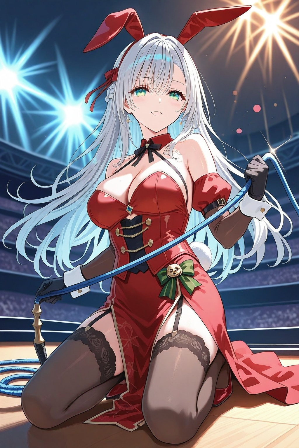 ムチを持ったバニーちゃん