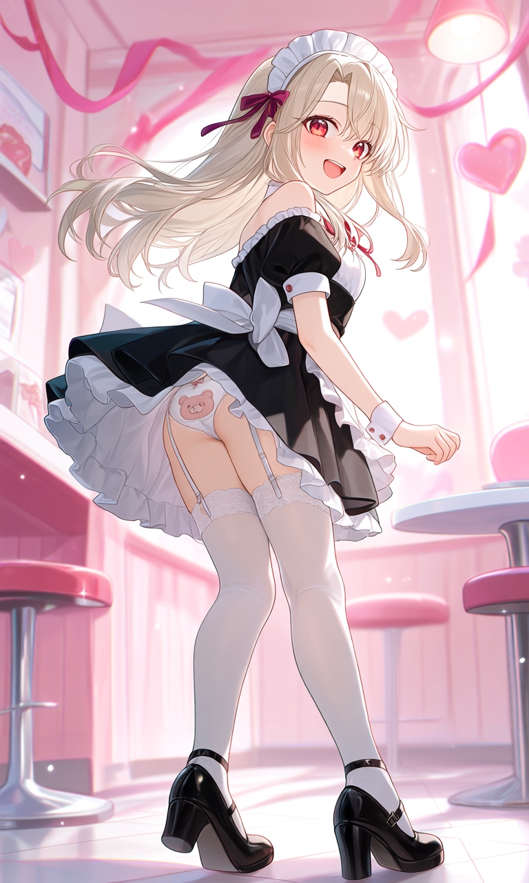 くまさんパンツなメイドイリヤ
