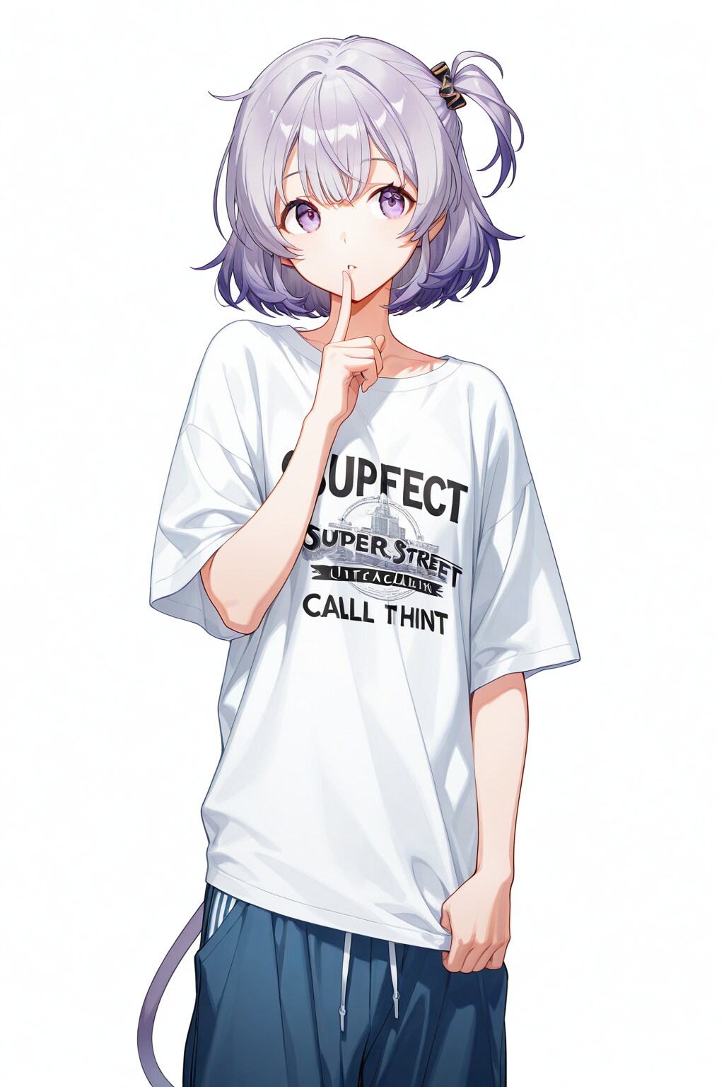 アホ毛　サイドテール2