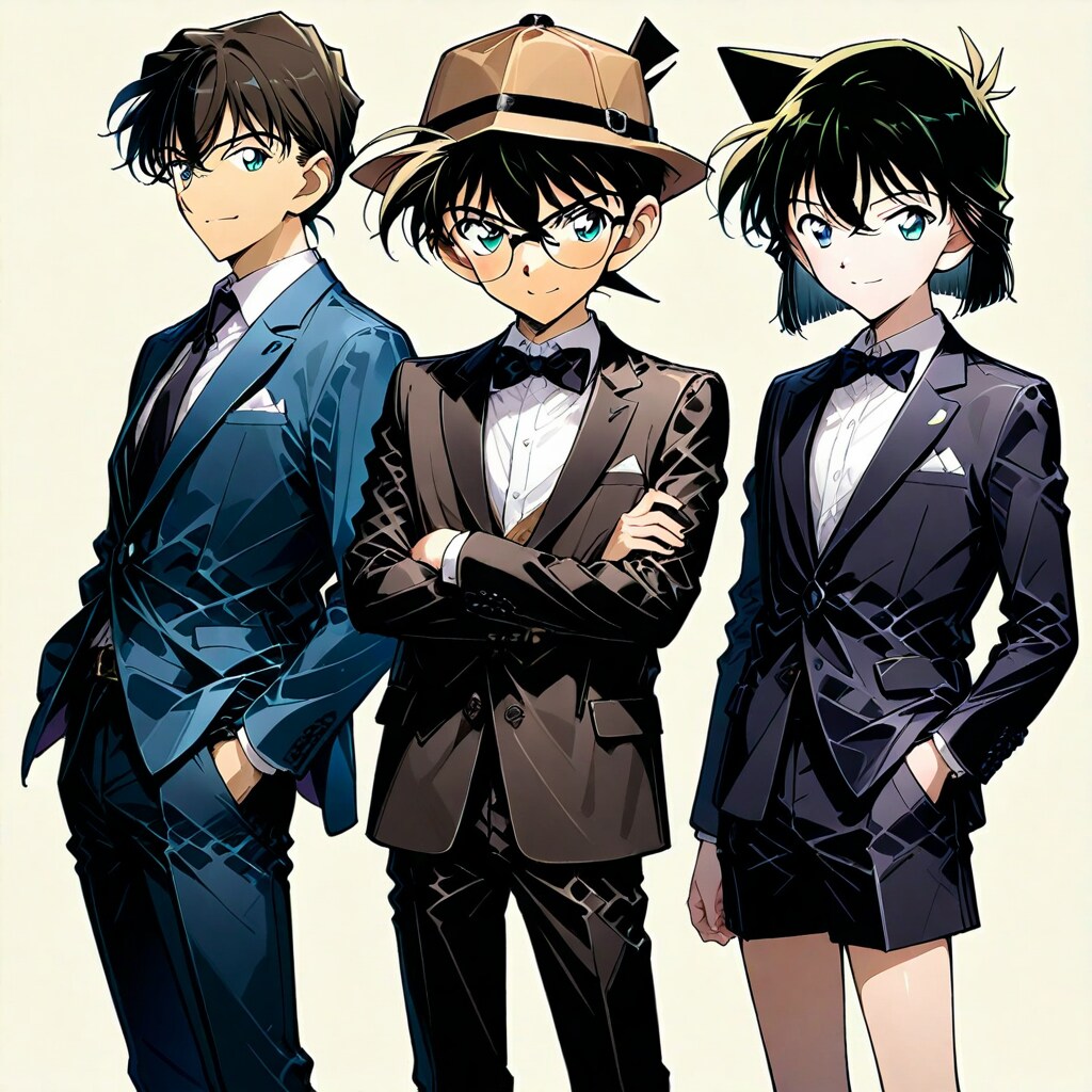 江戸川コナン　23歳 | の人気AIイラスト・グラビア