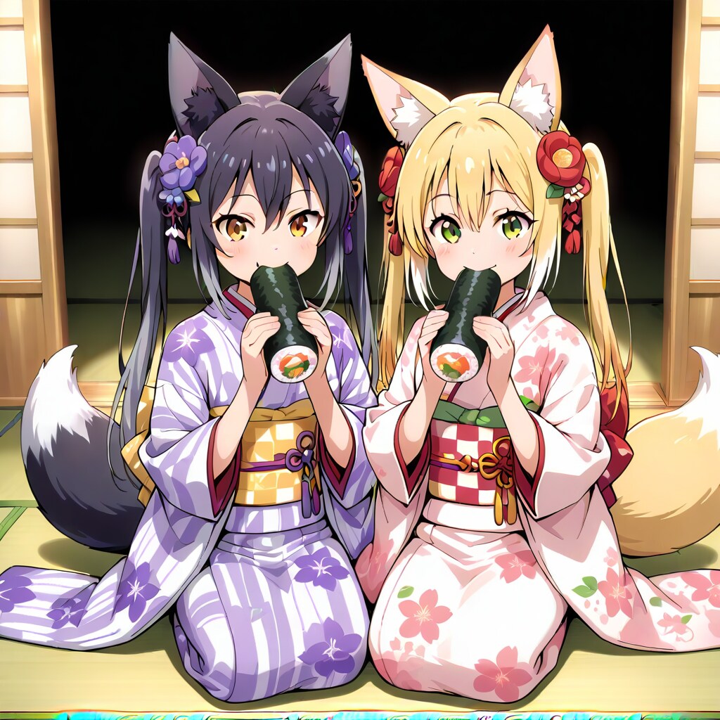 ふつうに恵方巻