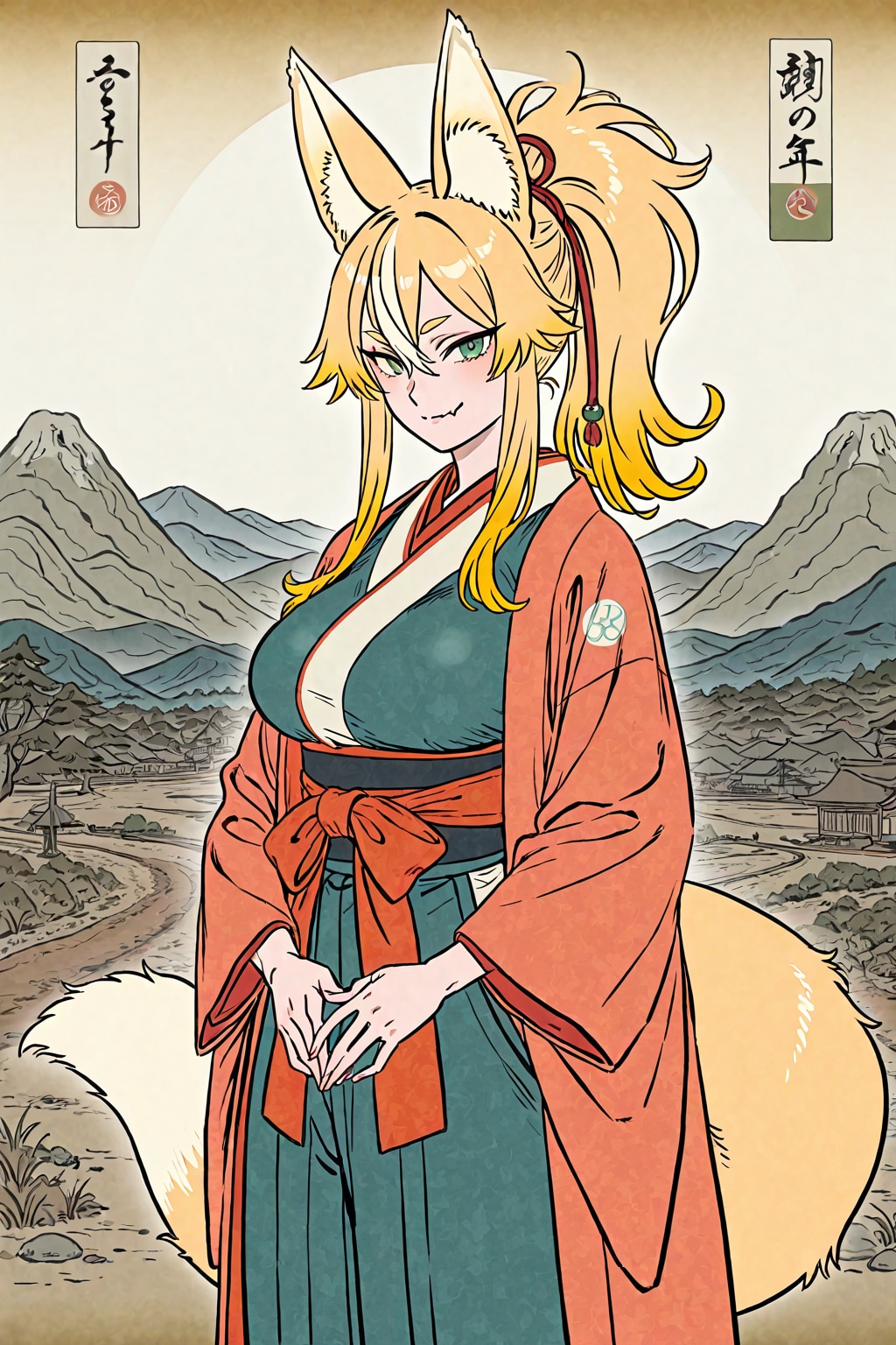 今日のきつね | の人気AIイラスト・グラビア