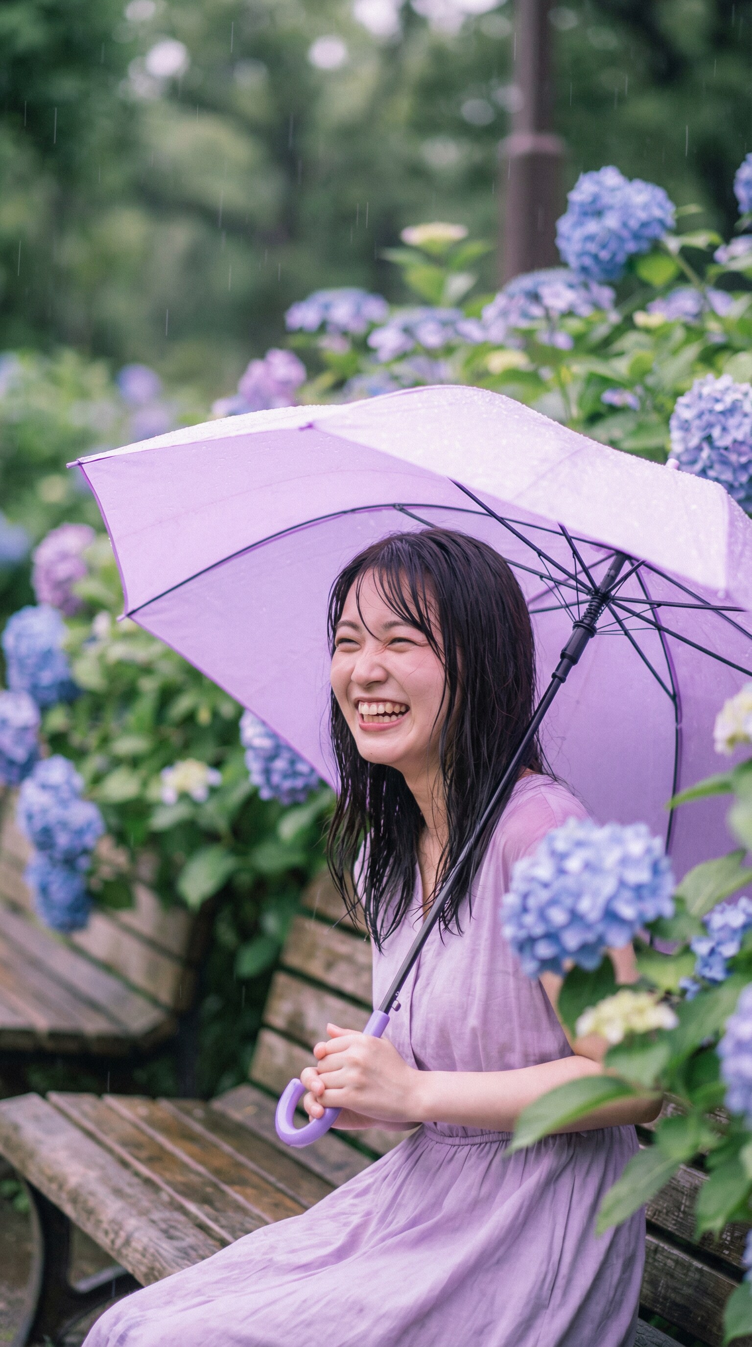 Joy in the Violet Rain