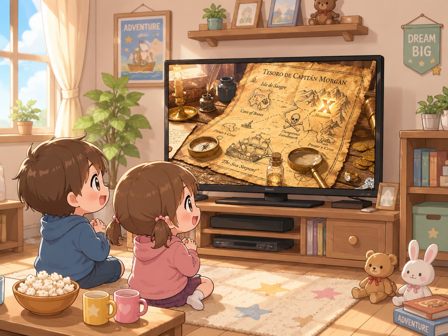 大冒険の映画の放送的な