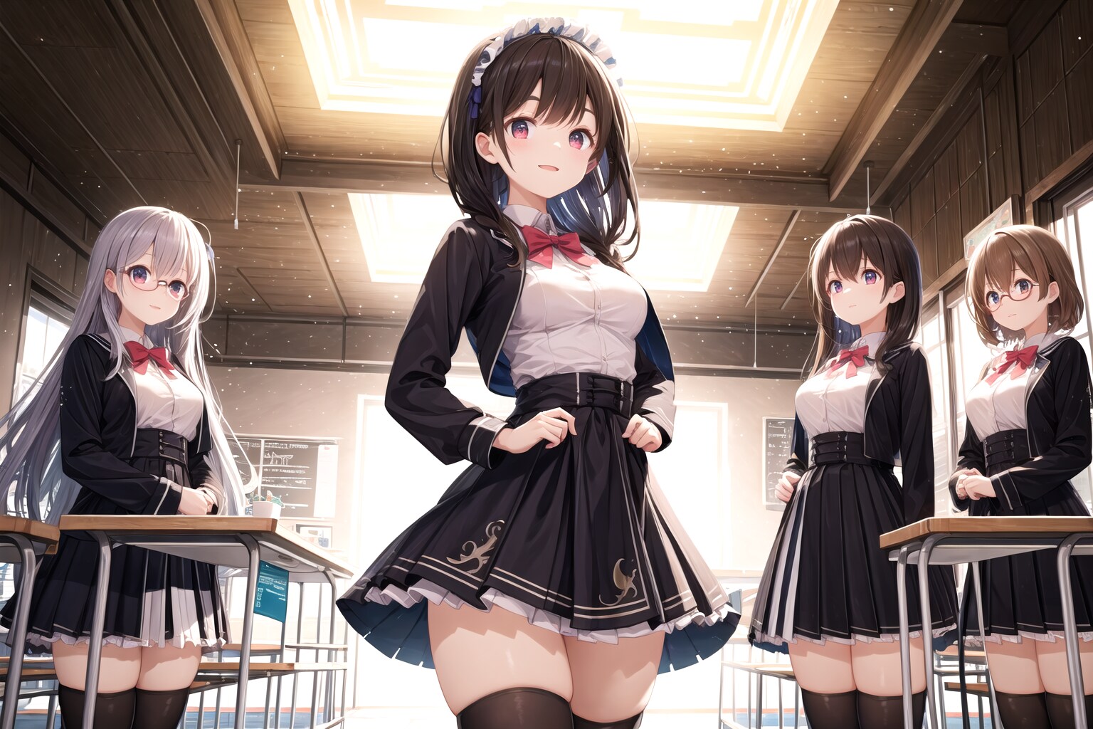 学校へ何用かしら